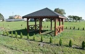 Stworzenie placu rekreacyjnego w miejscowości Mieszaki