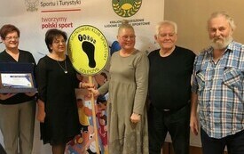 I miejsce dla Ludowego Uczniowskiego Klubu Sportowego "TROPS" Goleszyn 