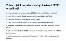 Zastrzeż PESEL i chroń swoje dane w mObywatelu 2.0 1