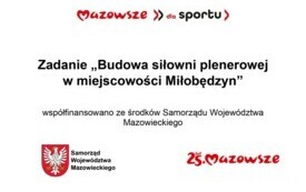 Gmina Sierpc zrealizowała zadanie pn.: "Budowa siłowni plenerowej w miejscowości Miłobędzyn" 1