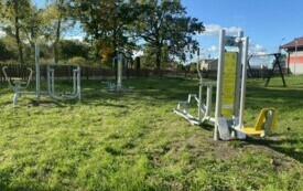 Gmina Sierpc zrealizowała zadanie pn.: "Budowa siłowni plenerowej w miejscowości Miłobędzyn" 3