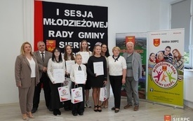 Młodzieżowa Rada Gminy Sierpc rozpoczęła II kadencję 4