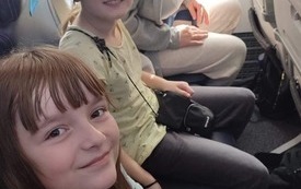 Wyjazd uczni&oacute;w Szkoły Podstawowej im. Jana Pawła II w Borkowie Kościelnym  do Hiszpanii w ramach programu Erasmus+