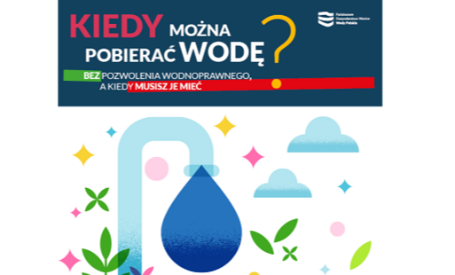 Wody Polskie przypominają: sprawdź, ile wody możesz pobierać bez pozwolenia
