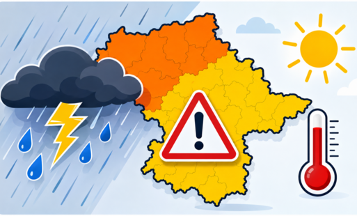 Ostrzeżenia meteorologiczne IMGW – upał i burze