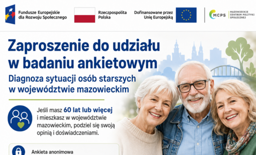 Badanie pn.: Diagnoza osób starszych w województwie mazowieckim"