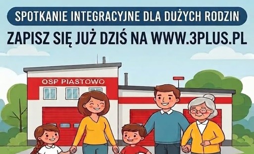 Spotkanie integracyjne dla dużych rodzin w Piastowie