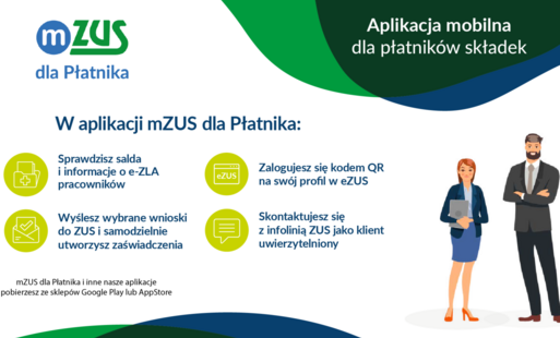 Nowa aplikacja mobilna ZUS dla przedsiębiorców 