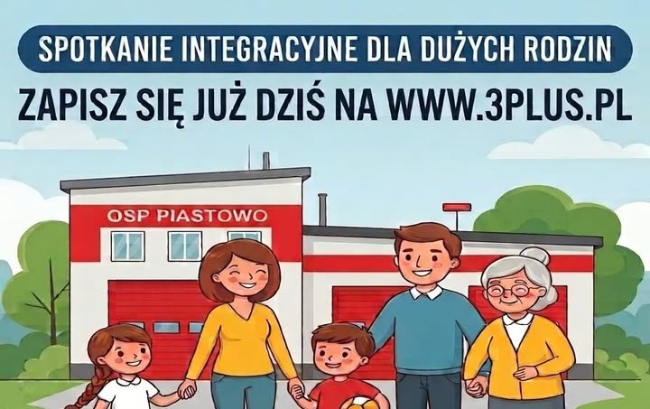 Spotkanie integracyjne dla dużych rodzin w Piastowie